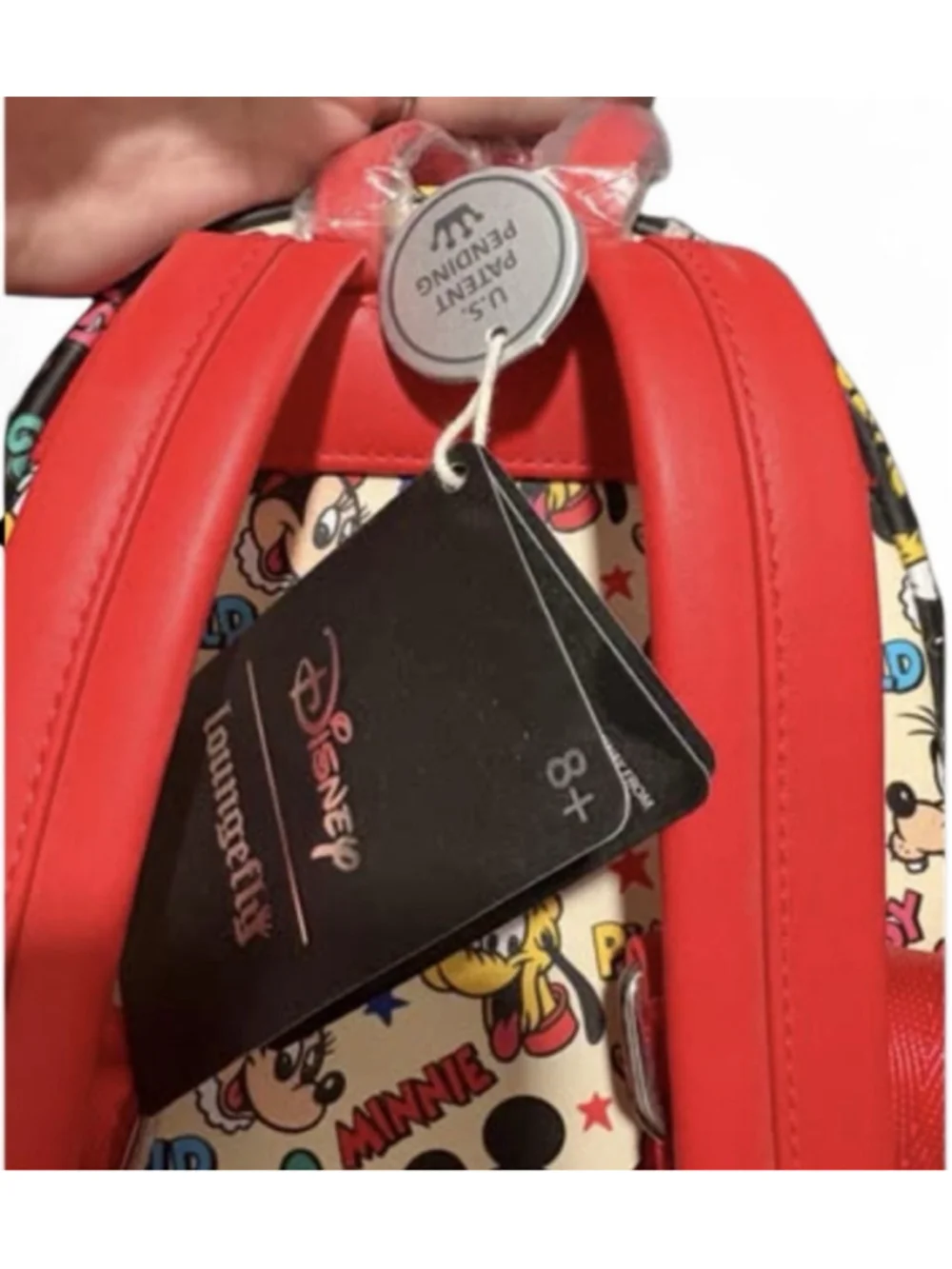 Loungefly Disney Mickey and Friends Classic Ear Holder Mini Backpack Combo NWT
